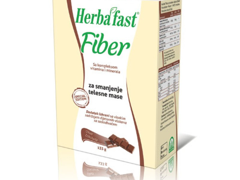HERBAFAST FIBER ČOKOLADA KESICE A10