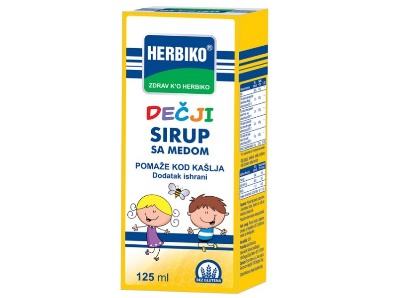 HERBIKO SIRUP ZA DECU SA MEDOM 125ml - ID: 10487