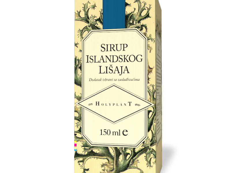 SIRUP ISLANDSKOG LIŠAJA HOLYPLANT 150ML