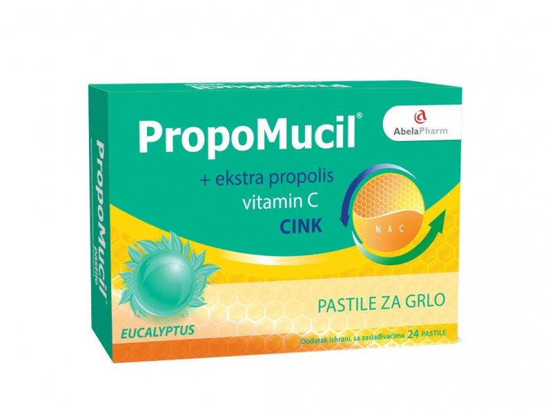 PROPOMUCIL EUCALYPTUS PASTILE A24
