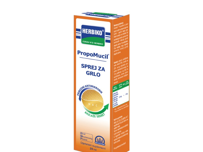 PROPOMUCIL SPREJ ZA GRLO 20ml