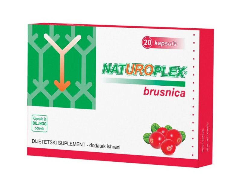 NATUROPLEX BRUSNICA KAPSULE A20