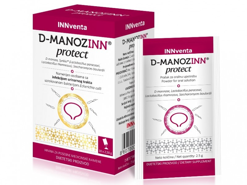 D-MANOZINN PROTECT KESICE 10x2,5g