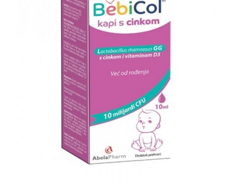 BEBICOL FORTE+ZN+D3 PROBIOTSKE KAPI 10ml