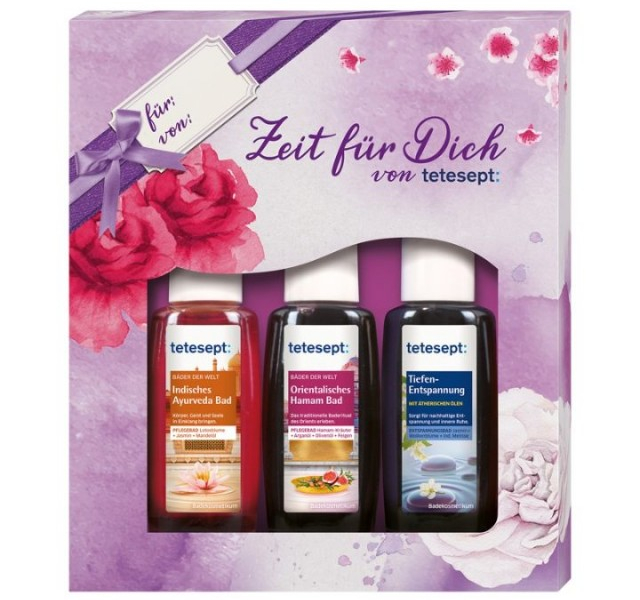 TETESEPT WELLNESS POKLON SET VREME ZA TEBE 3X20ML