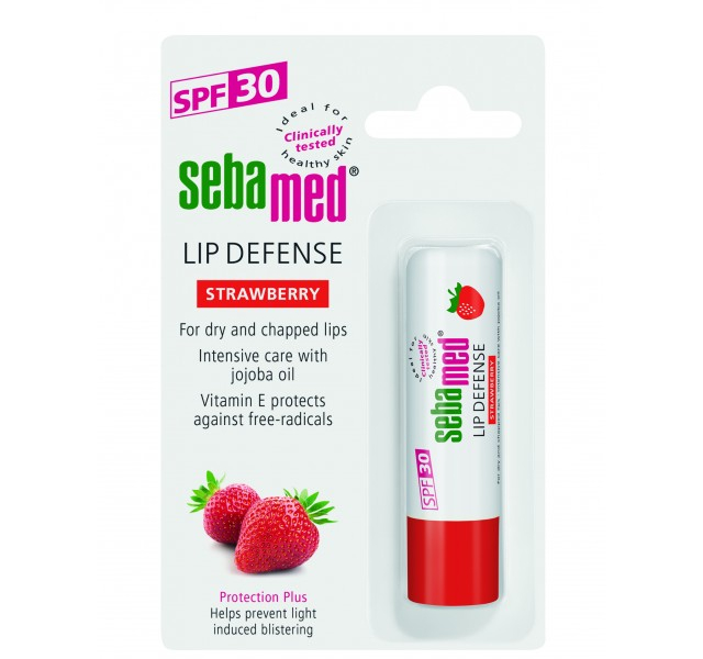 SEBAMED BALZAM ZA USNE SPF30 JAGODA