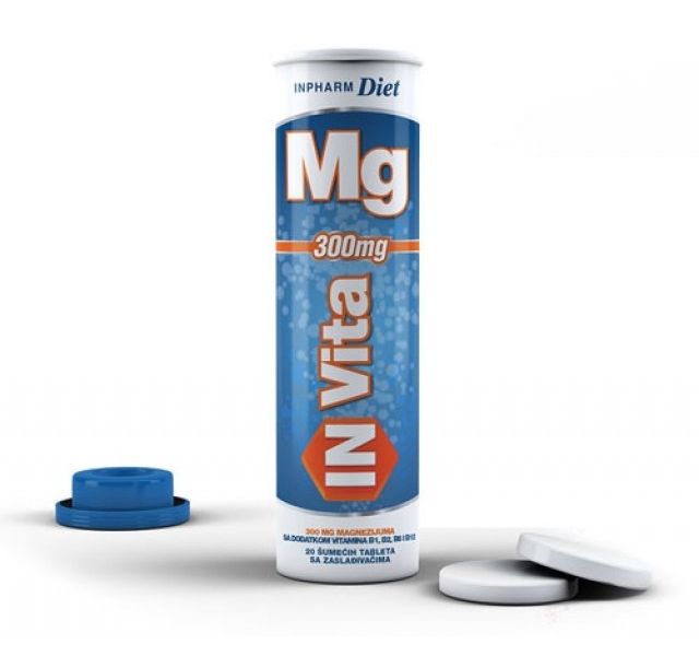 IN VITA MAGNEZIJUM+B KOMPLEKS 20EFF