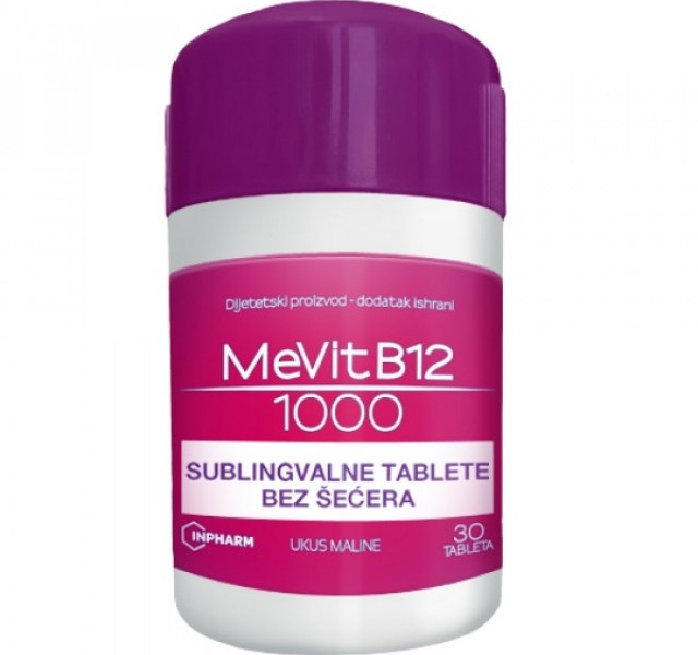MEVIT B12 1000MCG TABLETE A30